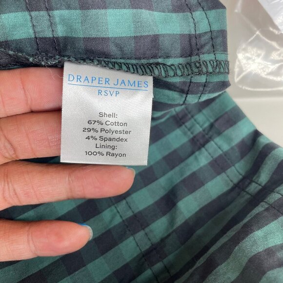 Draper James RSVP Women's Long Sleeve Button Front Tiered Dress Cottagecore L - Picture 11 of 12